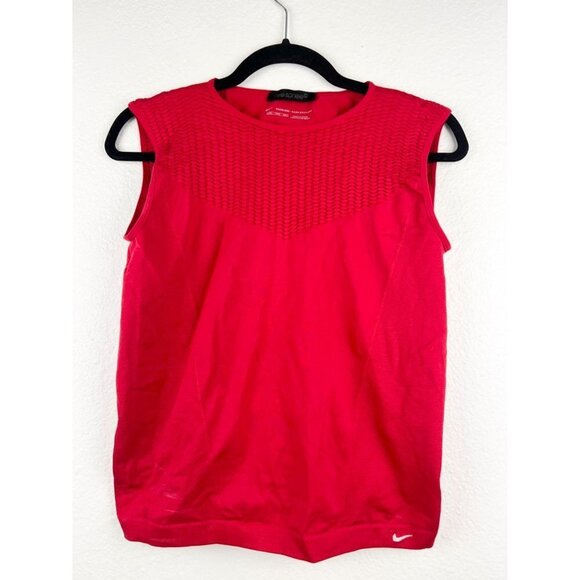 NIKE Sphere High Impact Seamless Workout Tank, Red, Size L/XL - Picture 1 of 6